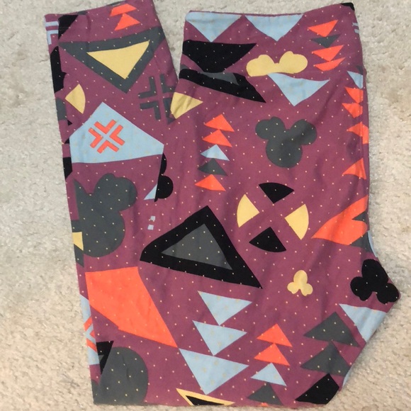 LuLaRoe Pants - LuLaRoe Disney Minnie Leggings - TC